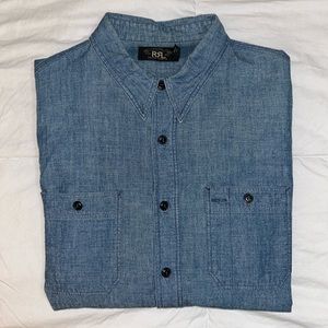 Ralph Lauren Double RL Chambray Indigo Work Shirt